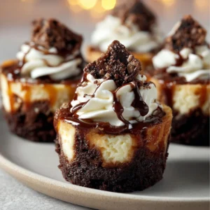 Loaded Brownie Cheesecake Cups – Easy Decadent Dessert Recipe
