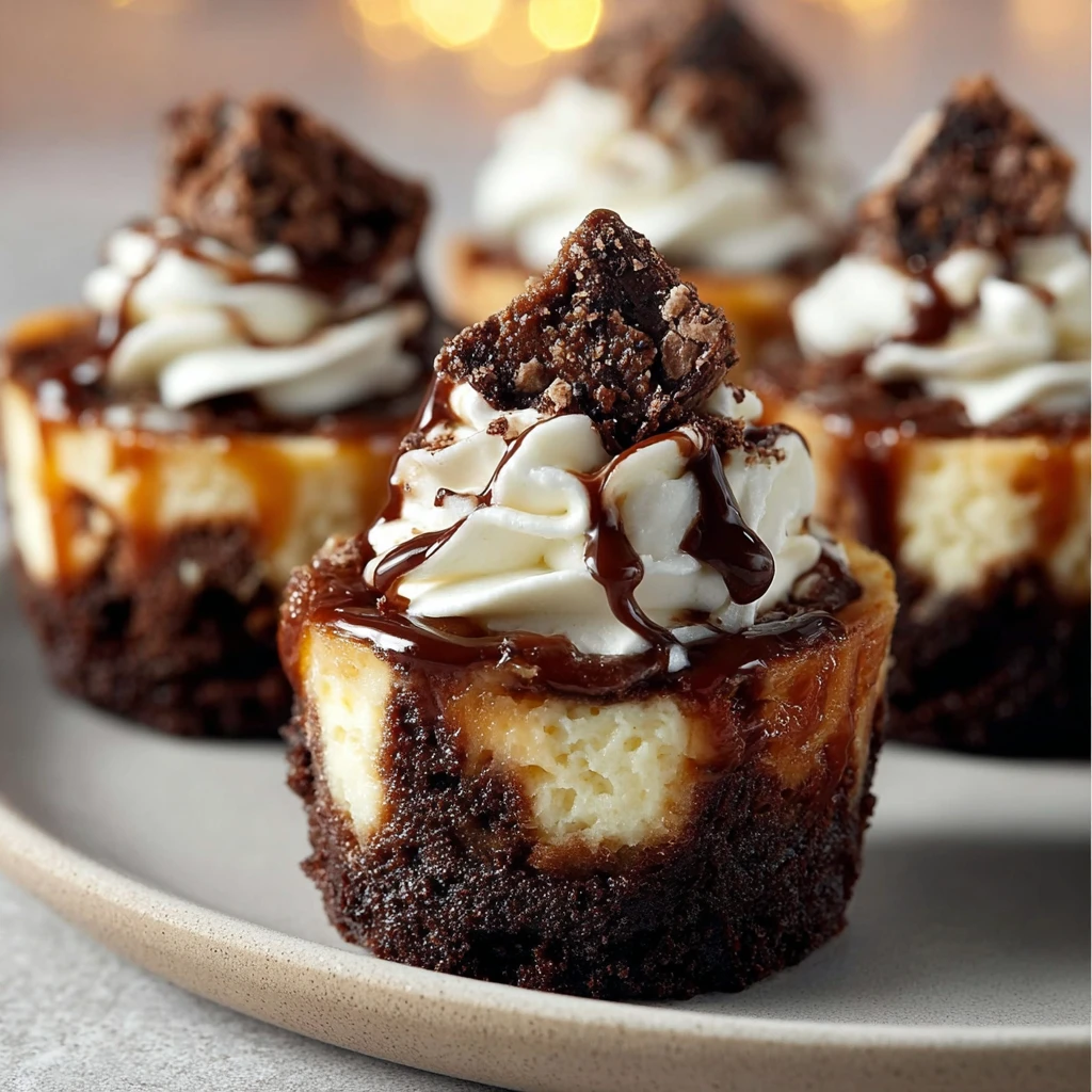 Loaded Brownie Cheesecake Cups Decadent Dessert Recipe