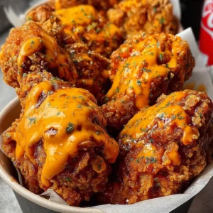 Loaded Buffalo Fried Chicken Wings: 8 Crispy Party Steps
