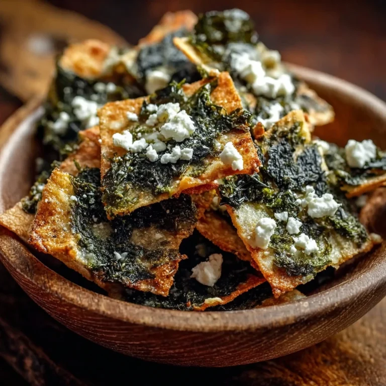 Mediterranean Spinach Feta Crisps Incredible Ultimate Recipe