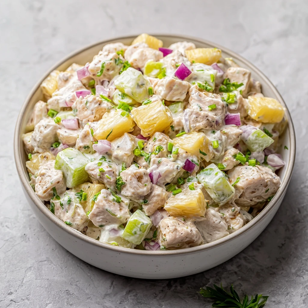 Mouthwatering Pineapple Chicken Salad Recipe