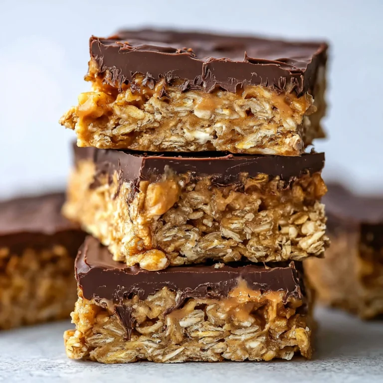 Nobake Peanut Butter Oat Bars