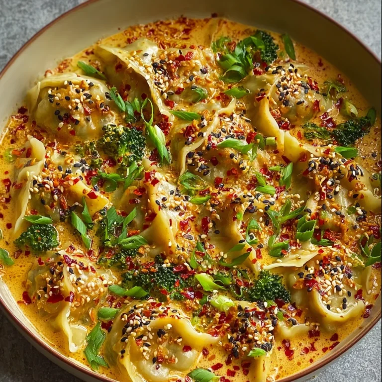 Ovenbaked Dumplings Peanut Sauce Crispy