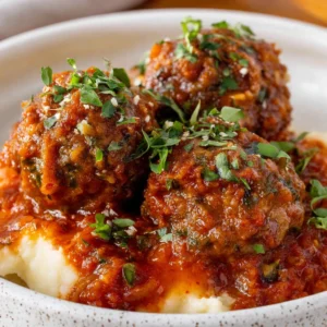 Porcupine Meatballs