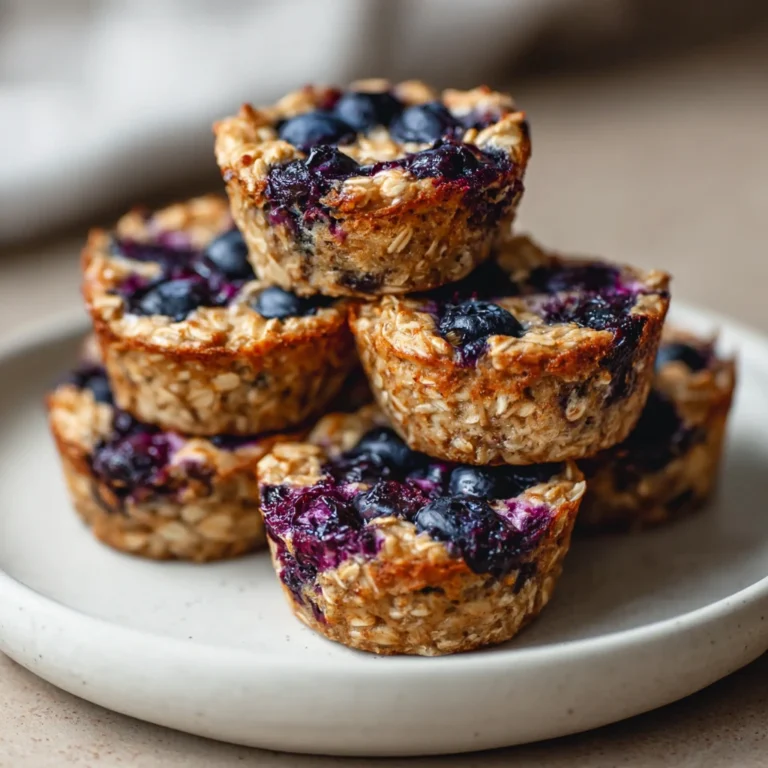 Proteinpacked Cottage Cheese Baked Oatmeal Cups Recipe