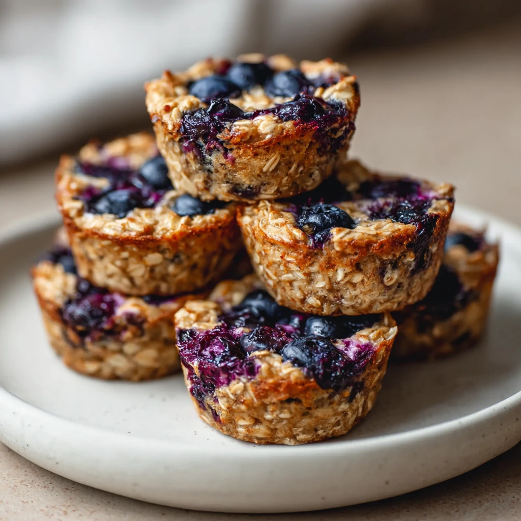 Proteinpacked Cottage Cheese Baked Oatmeal Cups Recipe