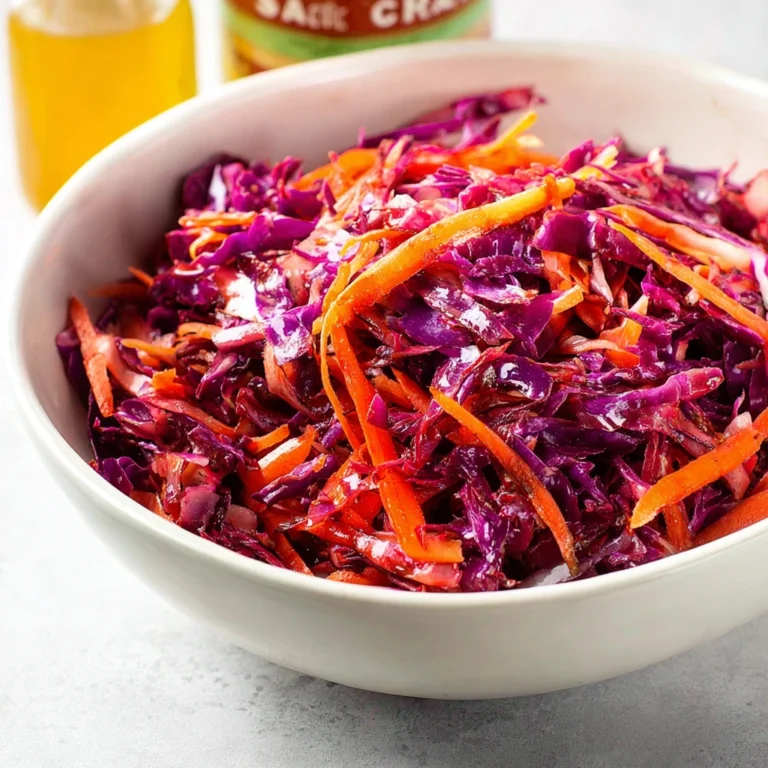 Red Cabbage Slaw