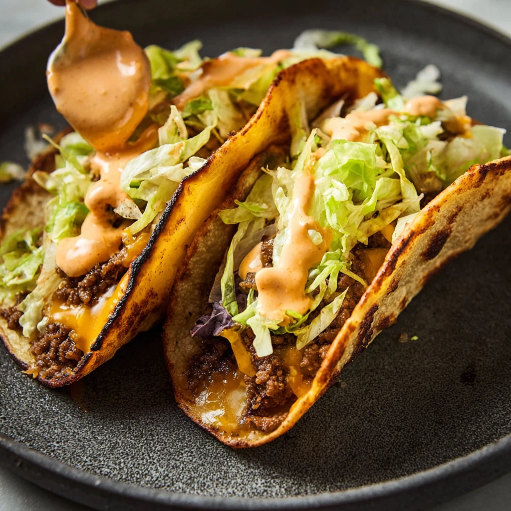 Smash Burger Tacos Viral Tiktok Recipe