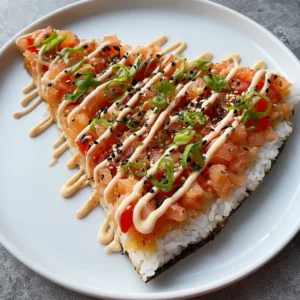 Spicy Salmon Sushi Pizza: 8 Amazing Steps for Fresh Flavor