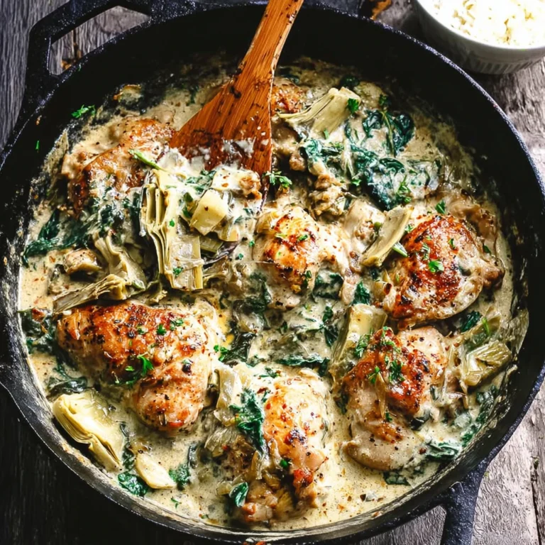 Spinach Artichoke Chicken