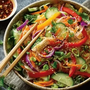 Spring Roll Salad with Spicy Ginger Dressing: An Incredible 5-Star Recipe