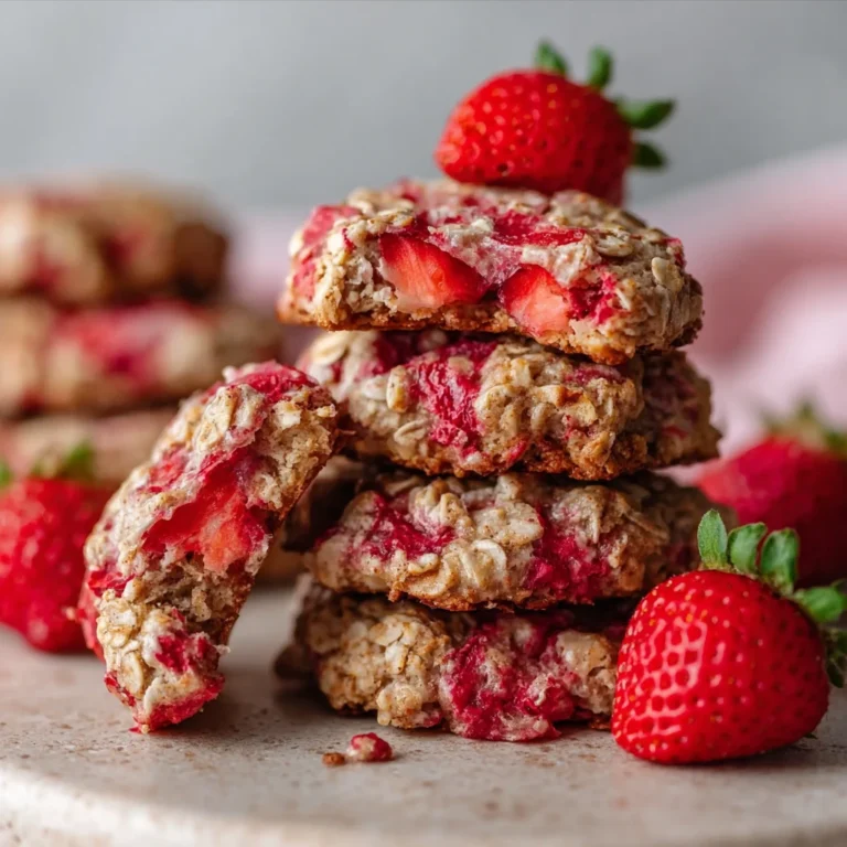 Strawberry Banana Breakfast Cookies Amazing Morning Treats