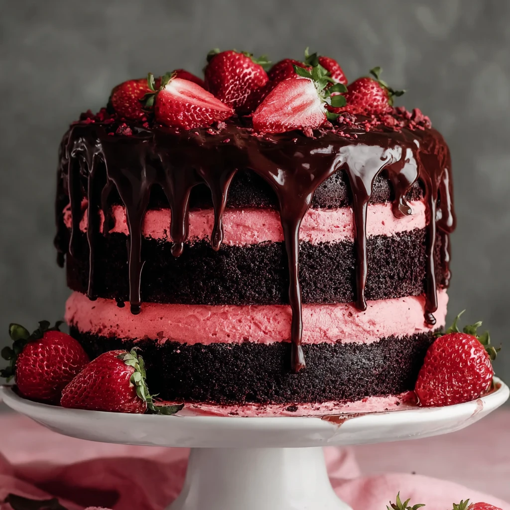 Strawberry Chocolate Cake Strawberry Chocolate Cake Secrets Perfect Moist Layers