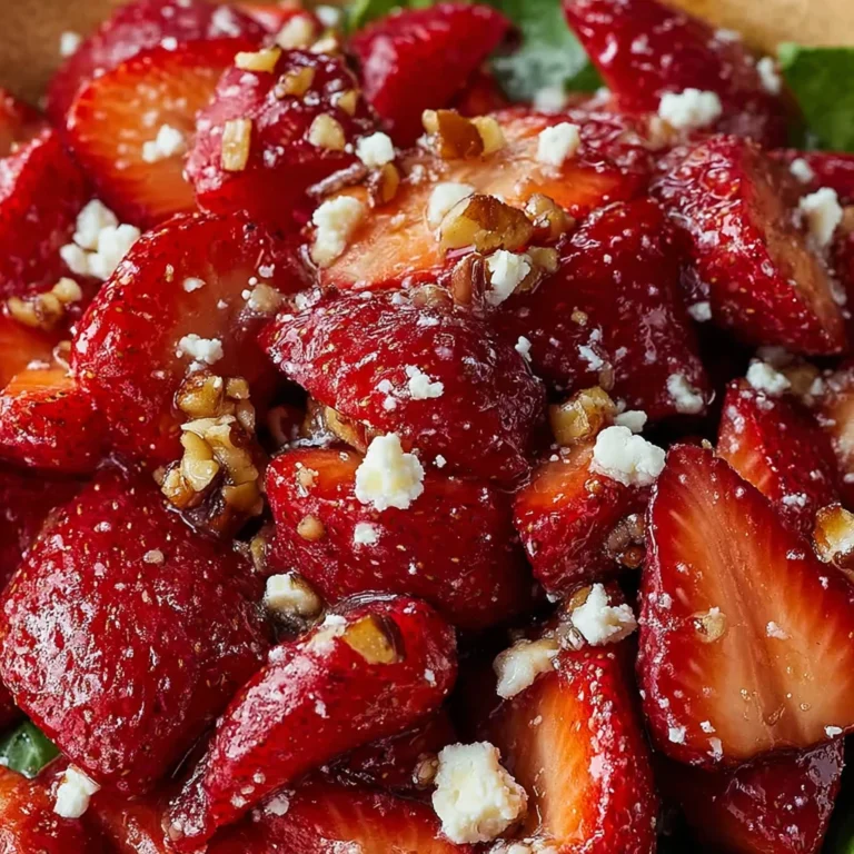 Strawberry Feta Salad Strawberry Salad Feta Candied Pecans Fresh Summer