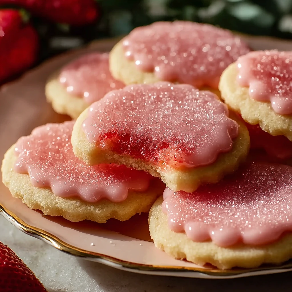 Strawberry Jello Sugar Cookies Incredible 7step Recipe