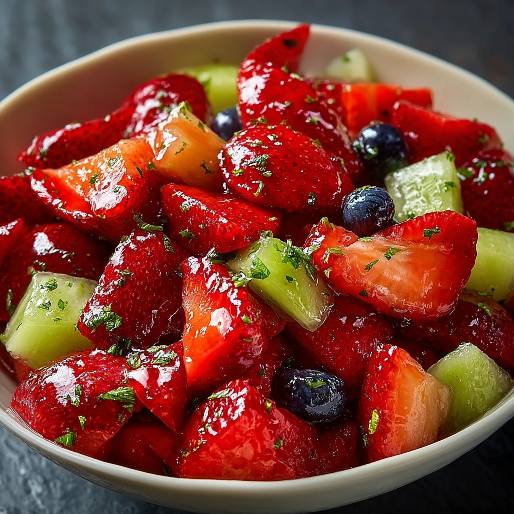 Strawberry Lemonade Fruit Salad