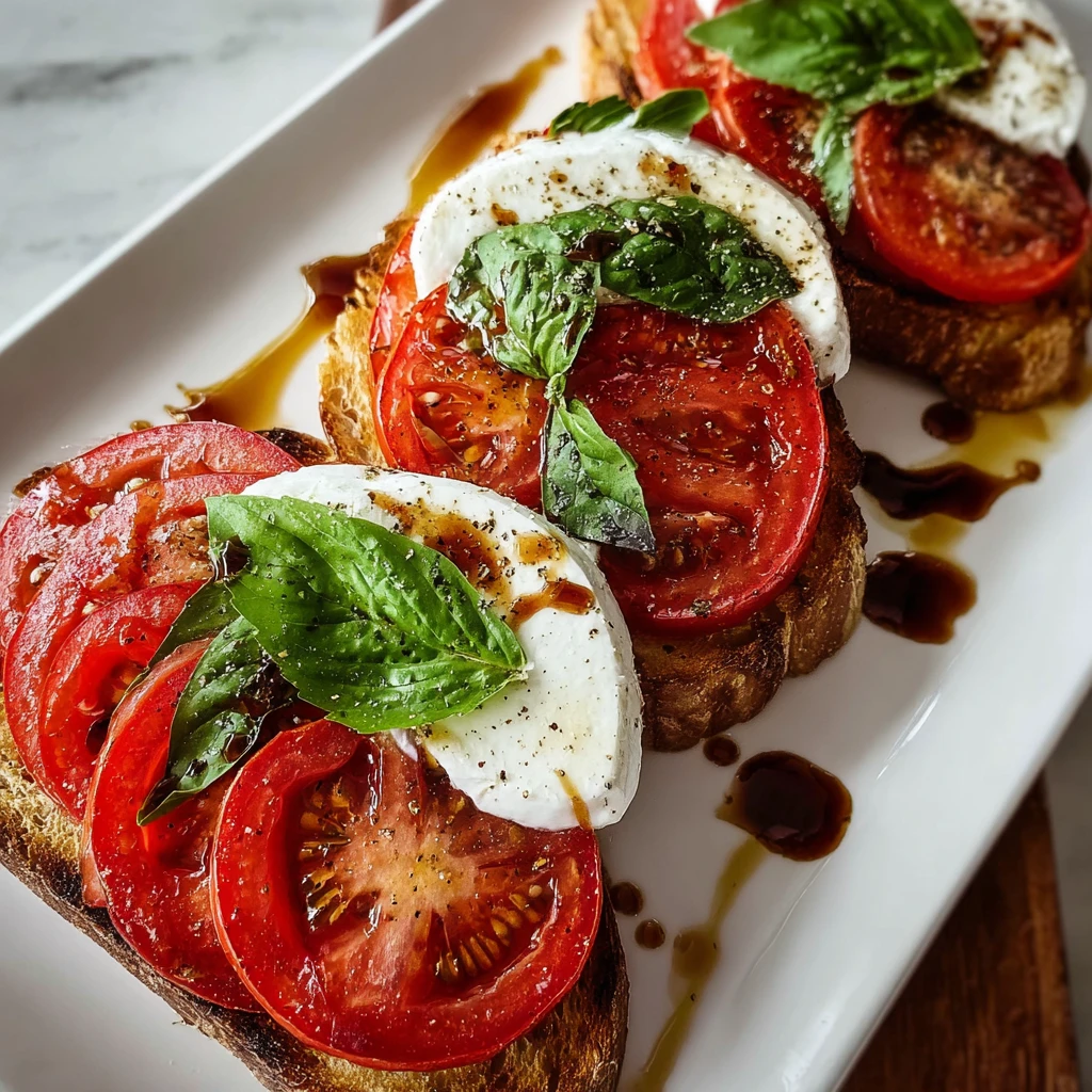 Tomato Burrata Toast