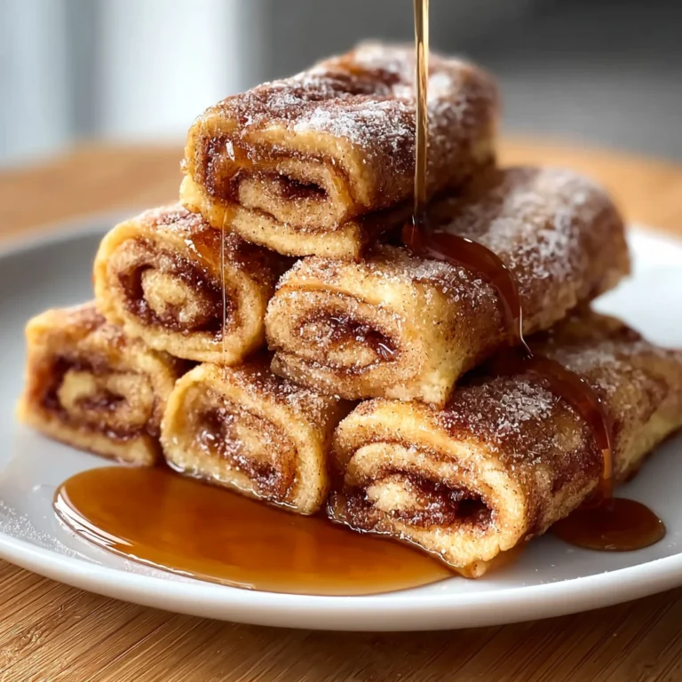 Vegan Cinnamon Roll French Toast Rollups