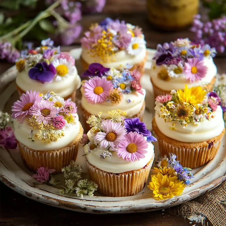 Wildflower Meadow Cupcakes Incredible Ultimate Recipe