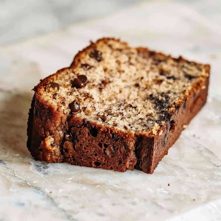 Chocolate Chip Banana Bread Moist Recipe