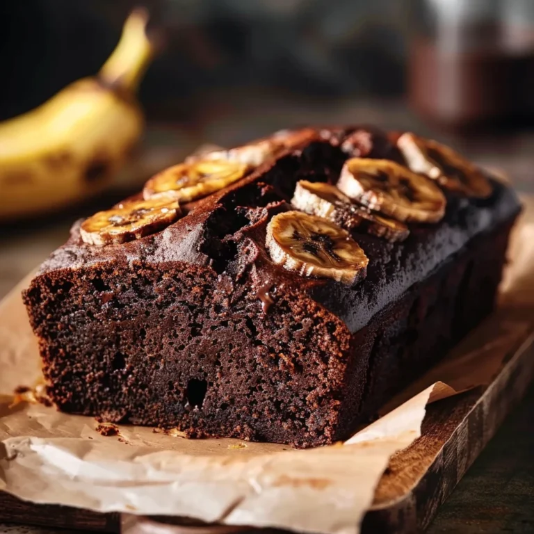 Chocolate Espresso Banana Bread Moist Rich Recipe
