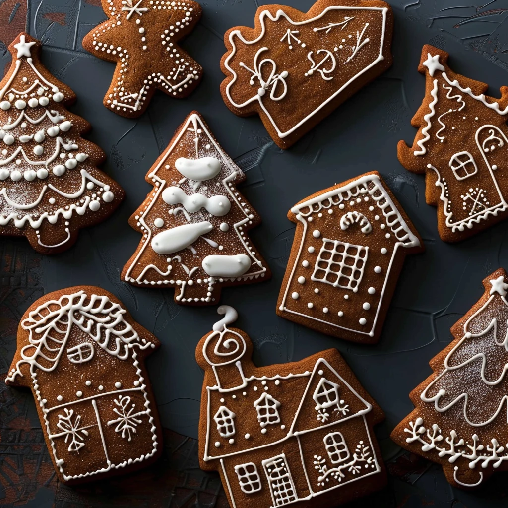 Classic Cutout Gingerbread Cookies Soft Recipe