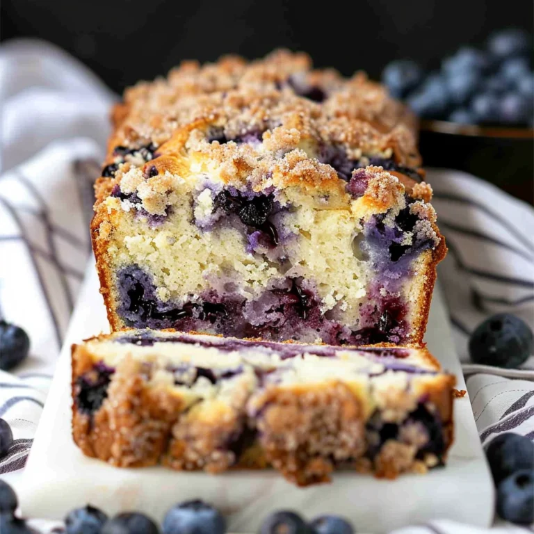 Blueberry Crumble Bread
