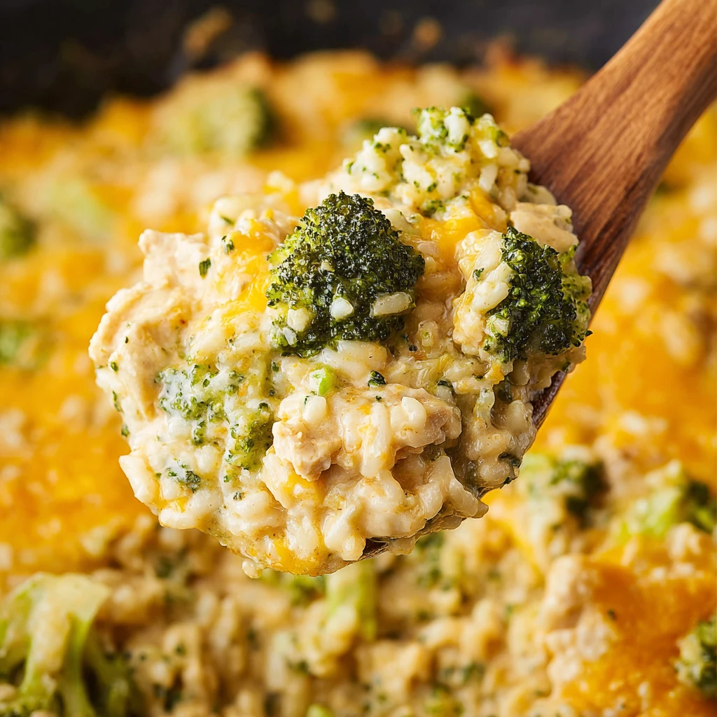 Broccoli Cheddar Chicken Rice