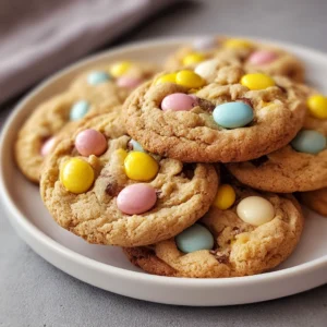 Easy Cadbury Egg Cookies