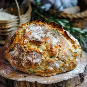 Cheddar and Herb Soda Bread