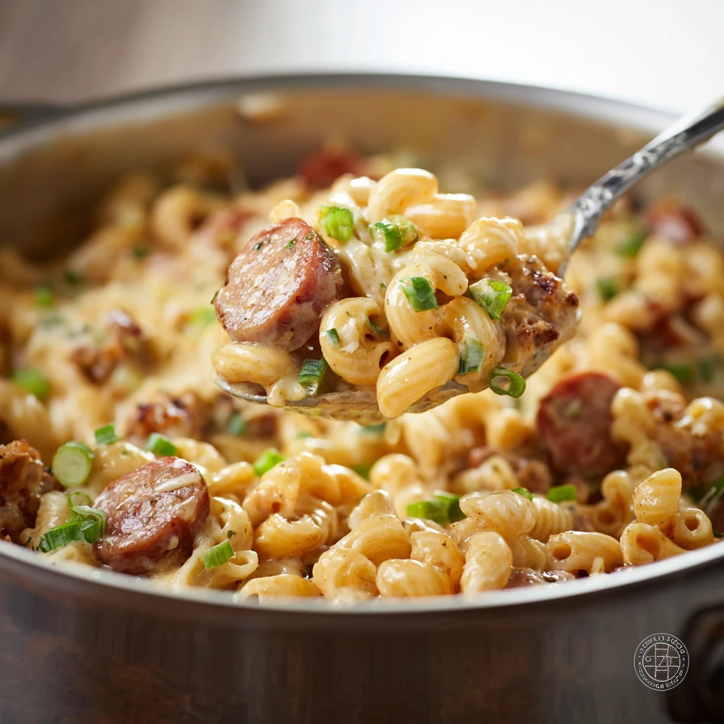 Chicken Apple Sausage One Pan Pasta