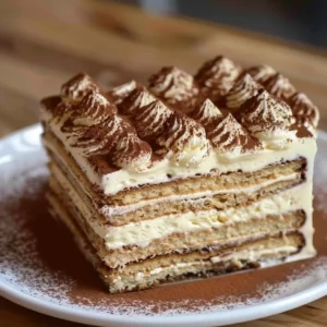 CREAMY Tiramisu Cake