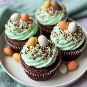 Easter Speckle Cupcakes - Perfect