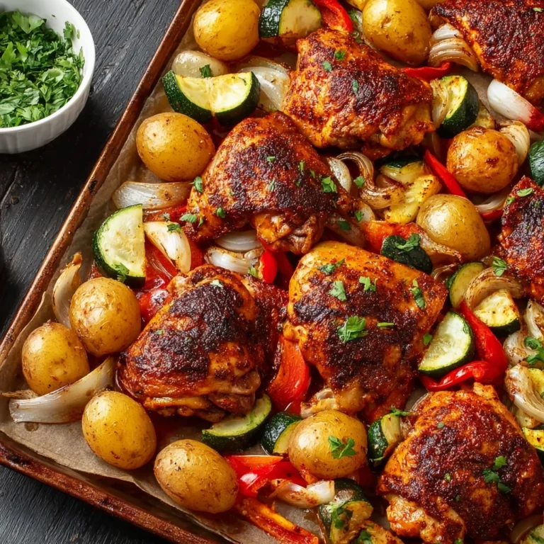Sheet Pan Peri Chicken Recipe