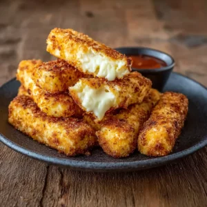 Cheesy Cottage Cheese Sticks (High-Protein Snack That’s Crispy & Delicious)