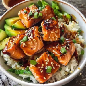 Honey Glazed Salmon Bowl: Quick, Healthy & Delicious Dinner