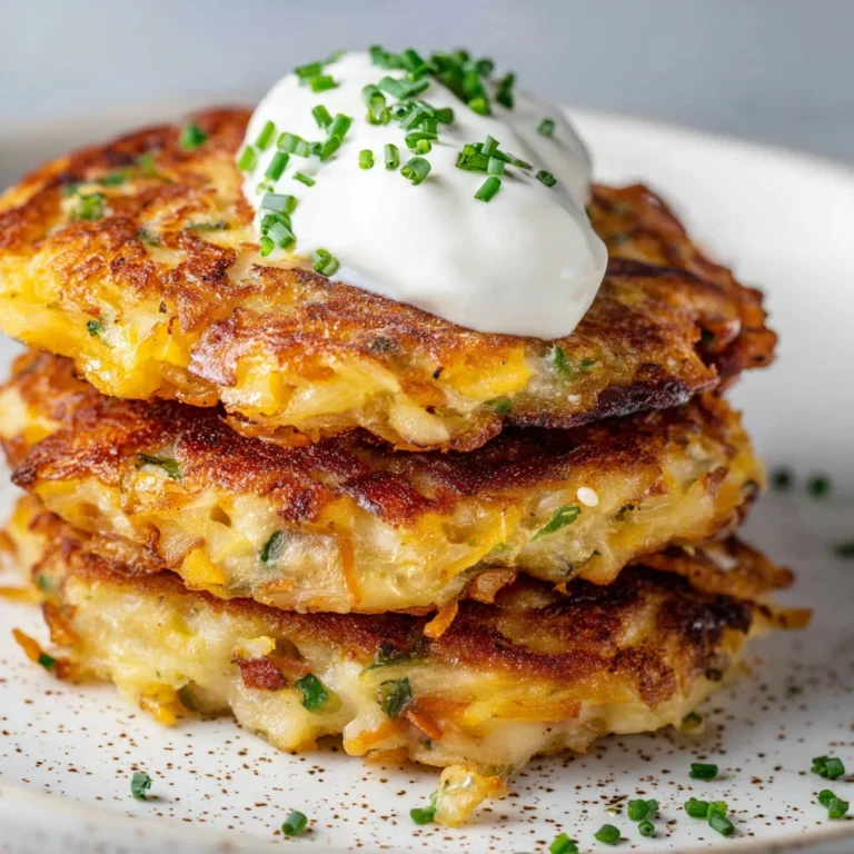 Loaded Mashed Potato Cakes