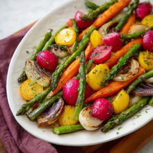 Roasted Spring Vegetables