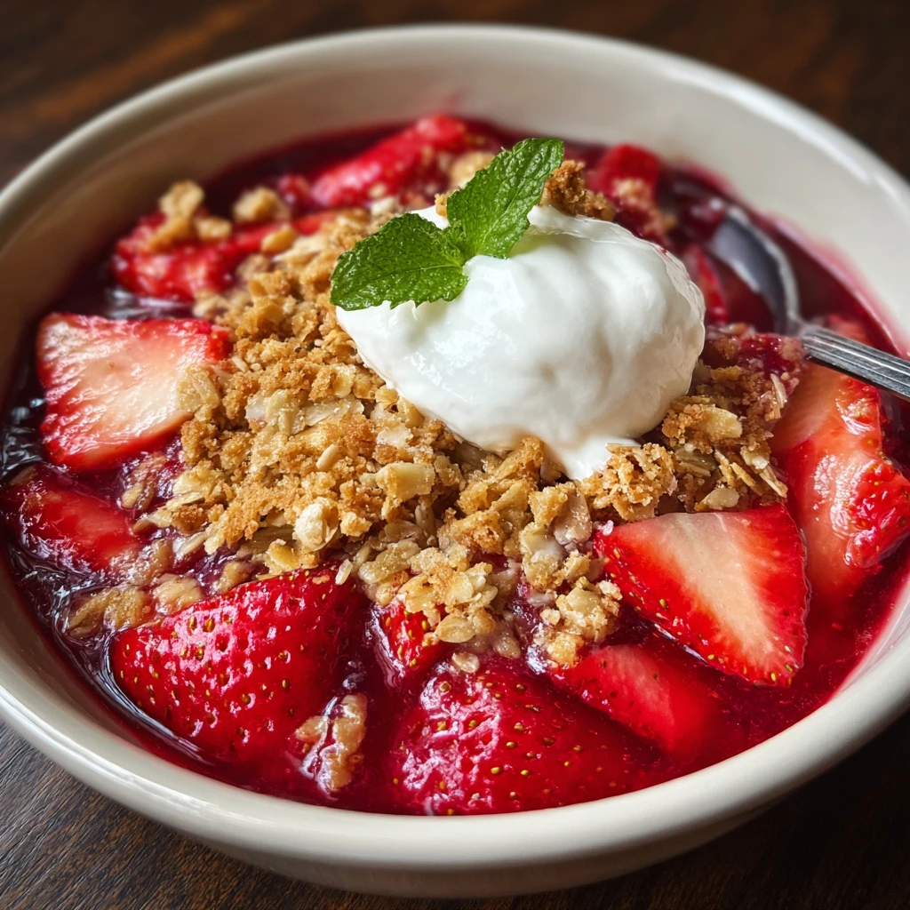 Strawberry Crisp
