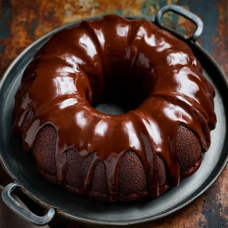 Triple Chocolate Pound Cake
