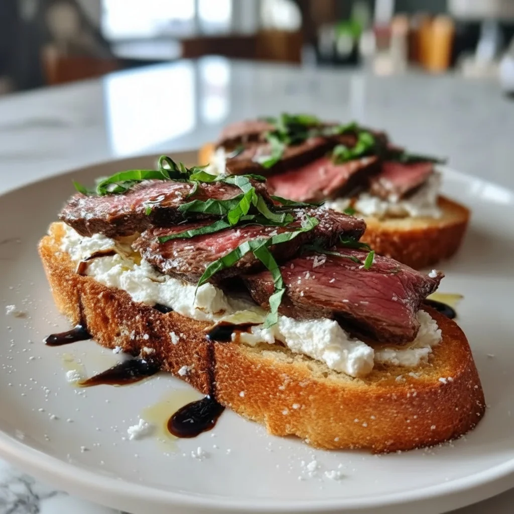 Balsamic glazed beef