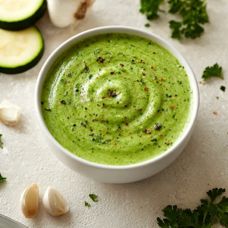 Creamy Zucchini Sauce
