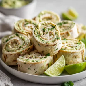 Delicious Chicken Avocado Salad Roll Ups for Fresh Flavor!
