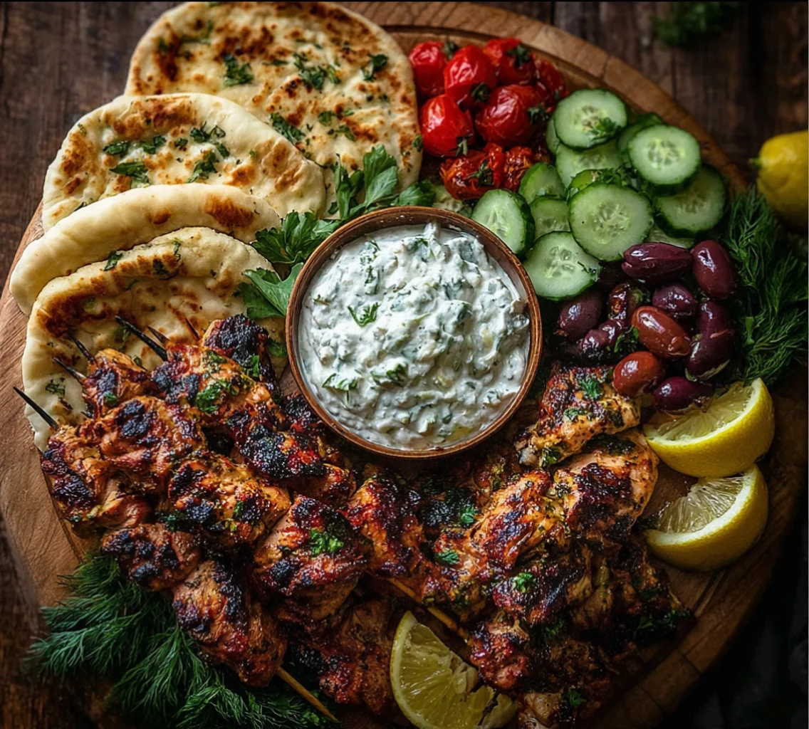 Greek Chicken Souvlaki