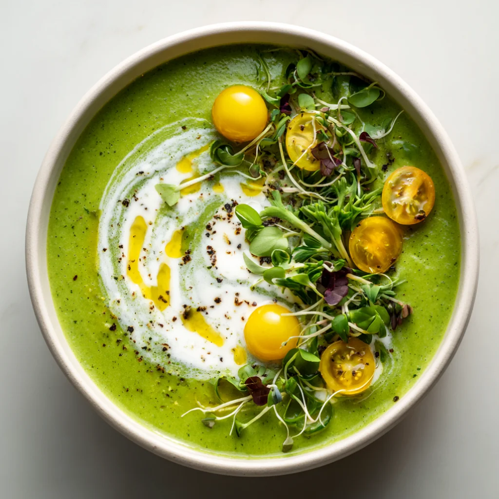 Green Gazpacho Soup Recipe