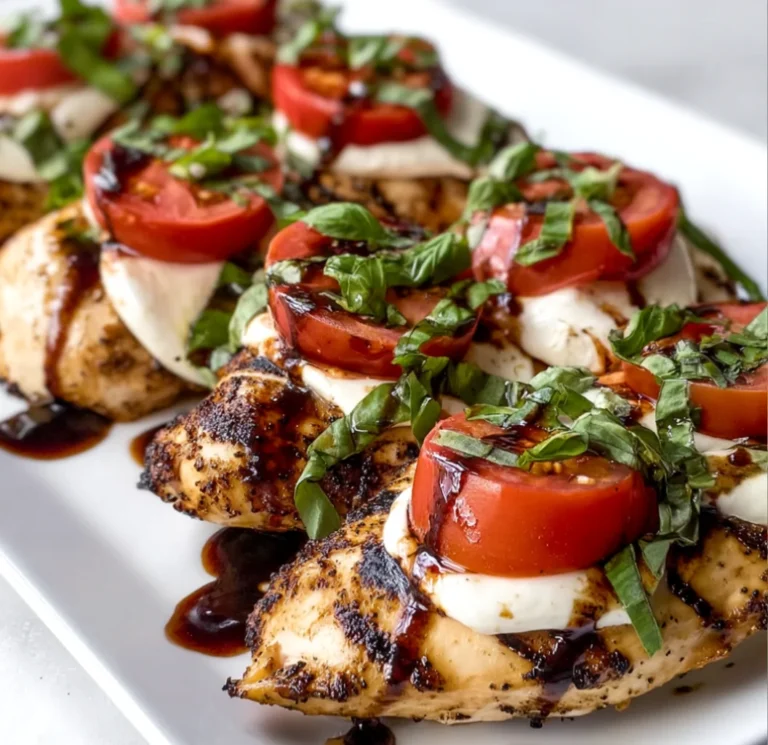 Grilled Chicken Caprese