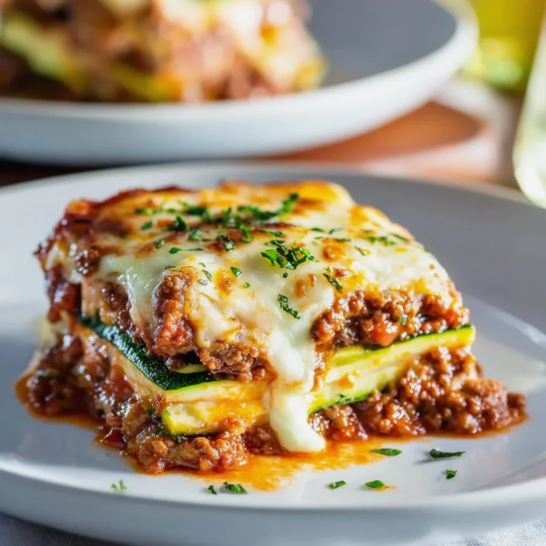 Ground Beef Zucchini Casserole