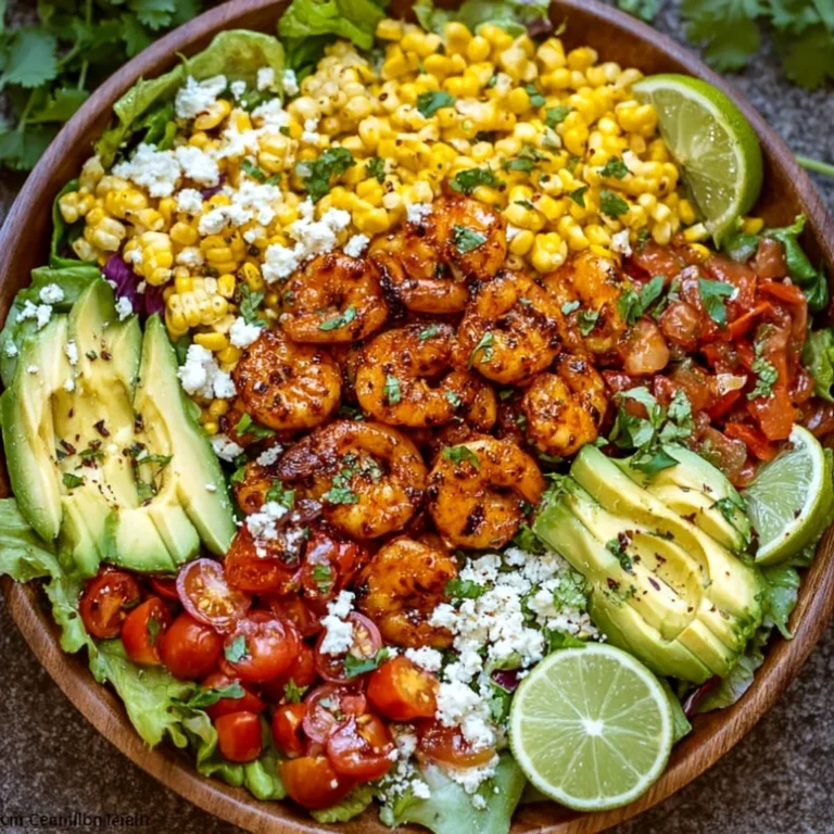 Honey Lime Shrimp Salad