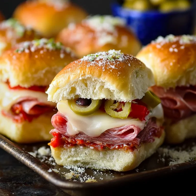 Hot Italian Sub Sliders