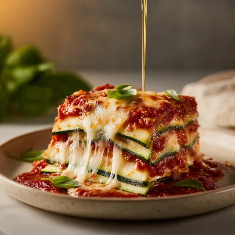 Layered Zucchini Ricotta Melts